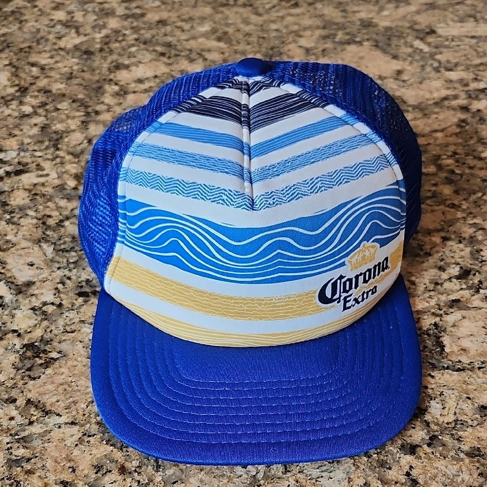 Corona Blue‎ Mesh Trucker Hat